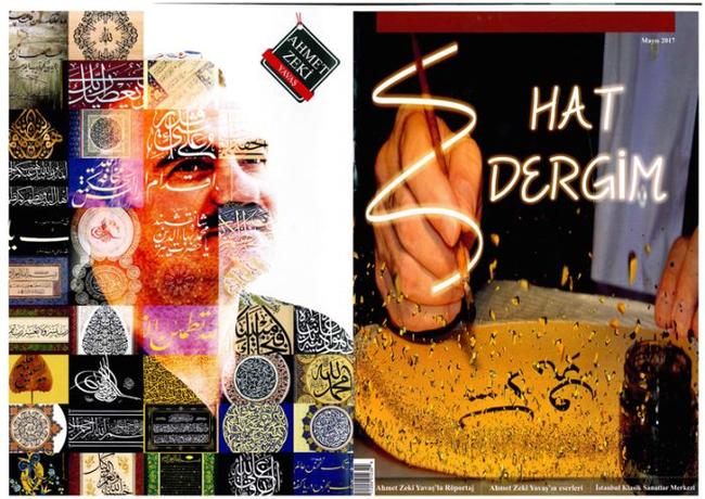 HAT DERGİM DE AHMET ZEKİ YAVAŞ İLE HÜSN-İ HAT SOHBETİ